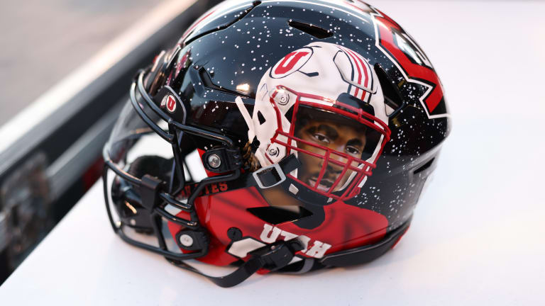 Utah Utes present game ball to families of Ty Jordan & Aaron Lowe